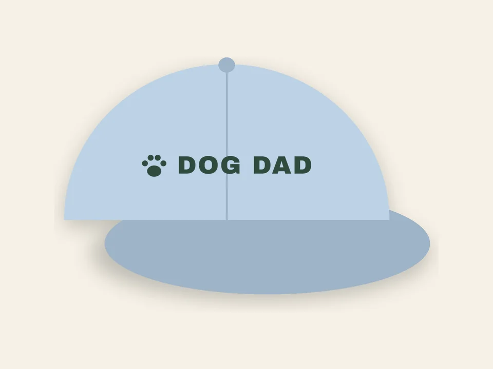 Dog Dad Embroidered Hat
