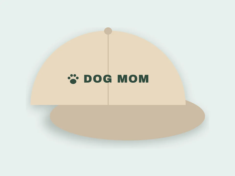 Dog Mom Embroidered Hat